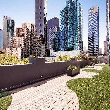 Modern 3 Bedroom Apartment In Southbank メルボルン エクステリア 写真